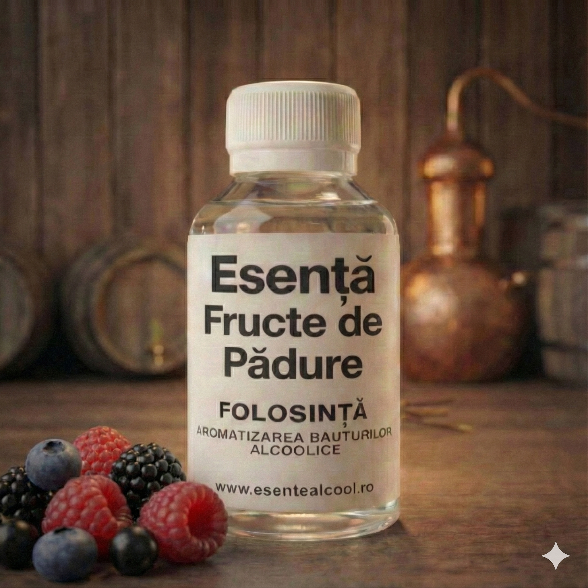 Esenta de Fructe de Padure pentru aromatizarea alcoolului