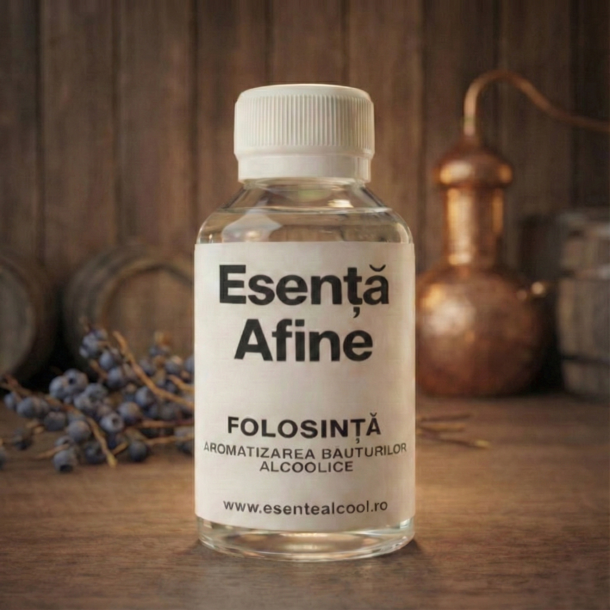 Esenta de Afine pentru aromatizarea alcoolului