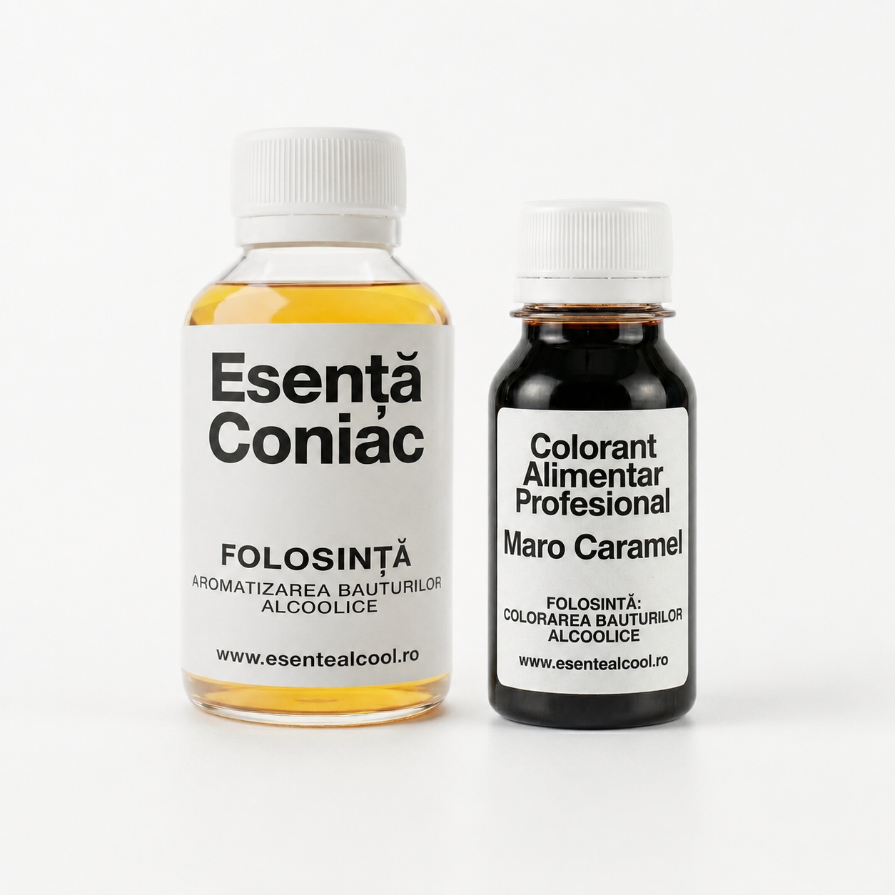 Set Coniac de Casă — Esență + Colorant