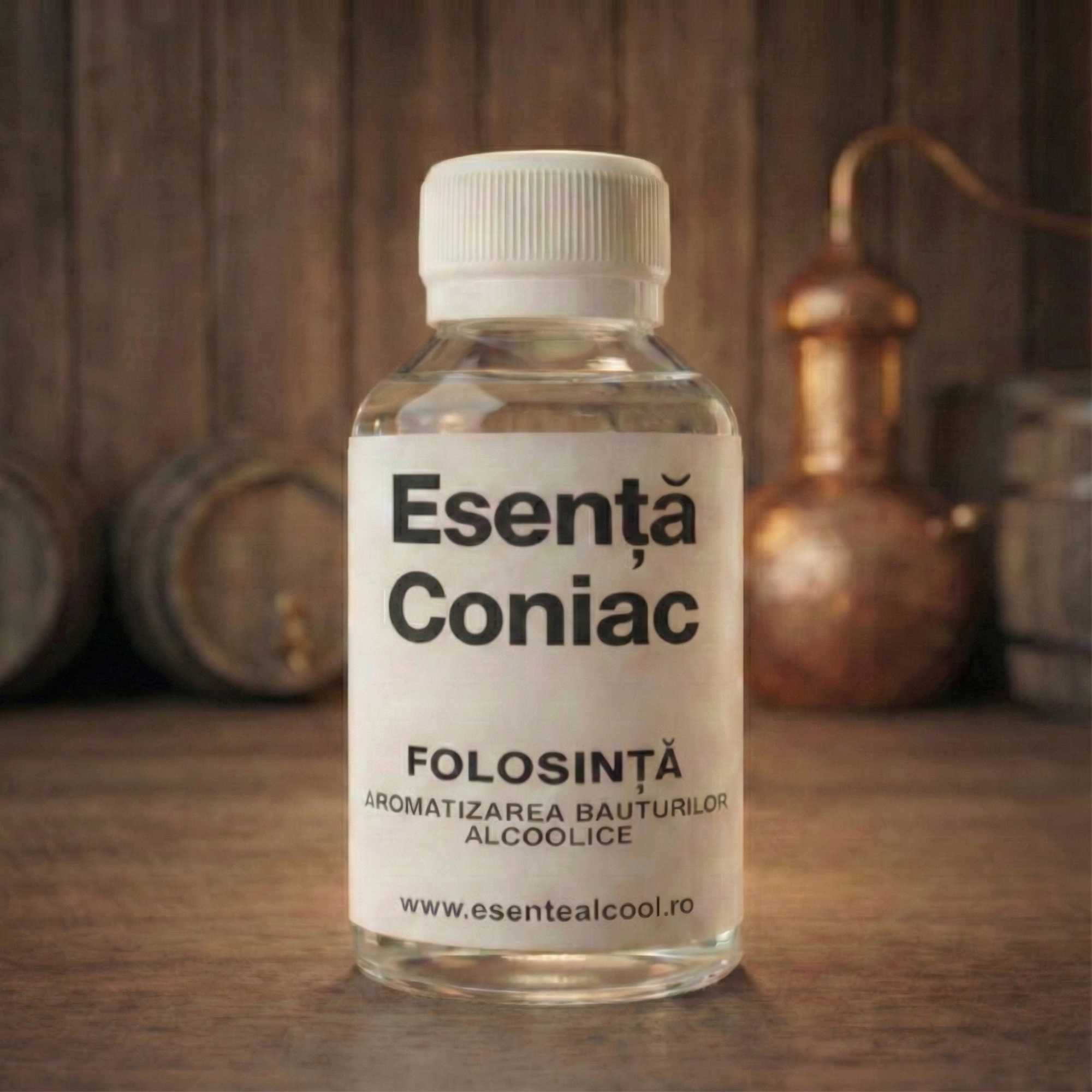 Esenta de Coniac pentru aromatizarea alcoolului
