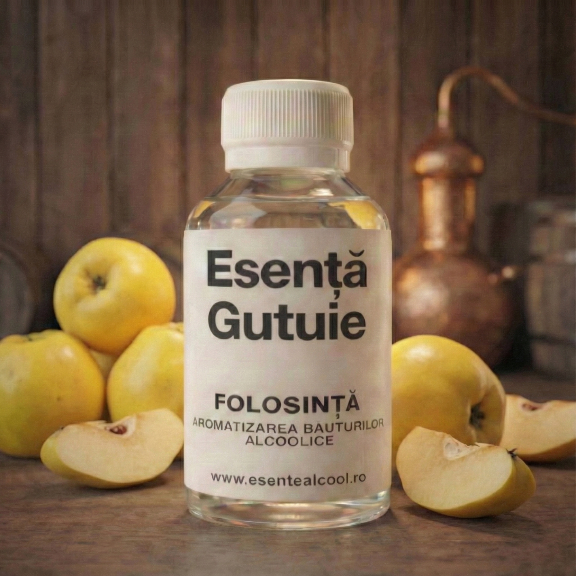 Esenta de Gutuie pentru aromatizarea alcoolului