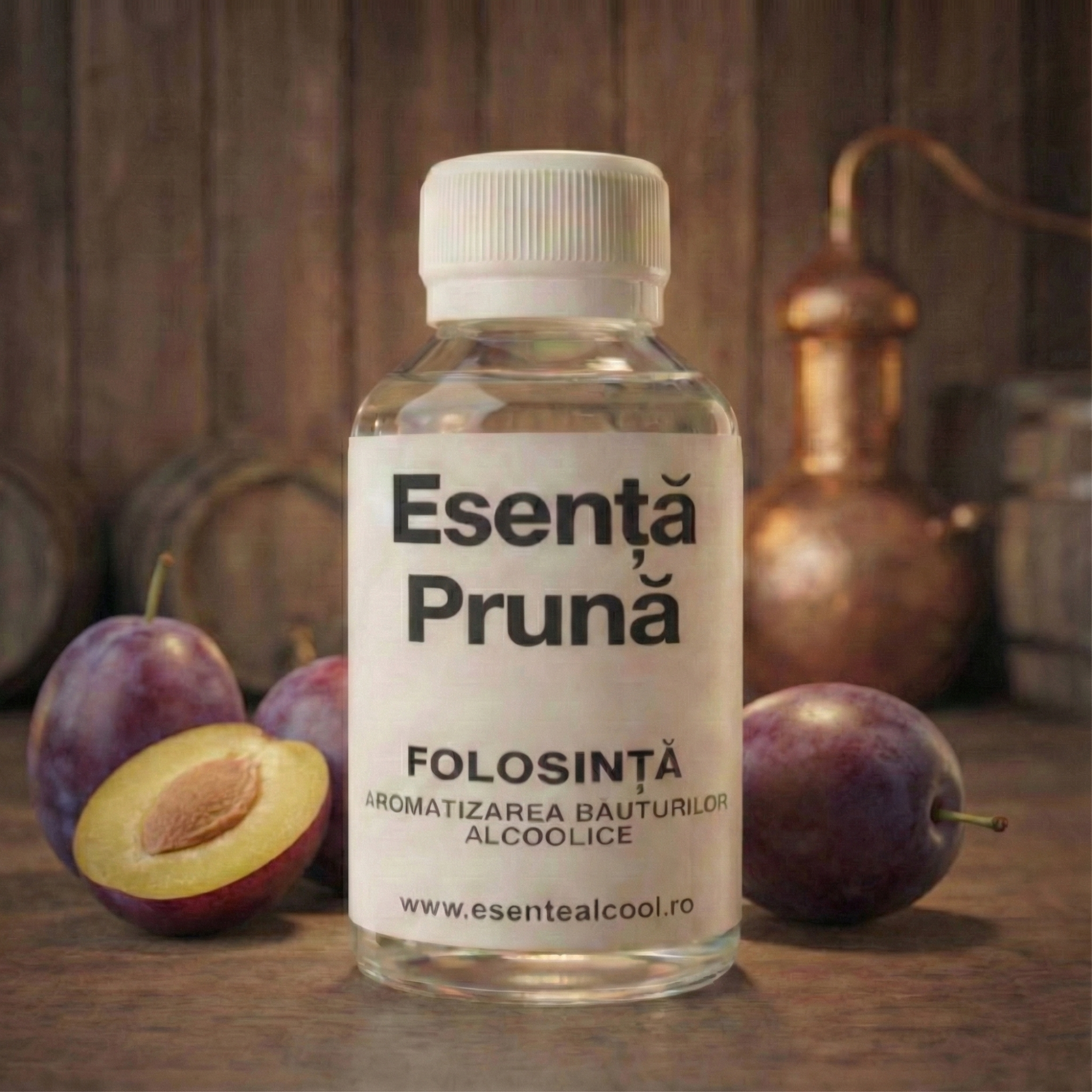 Esenta de Pruna pentru aromatizarea alcoolului