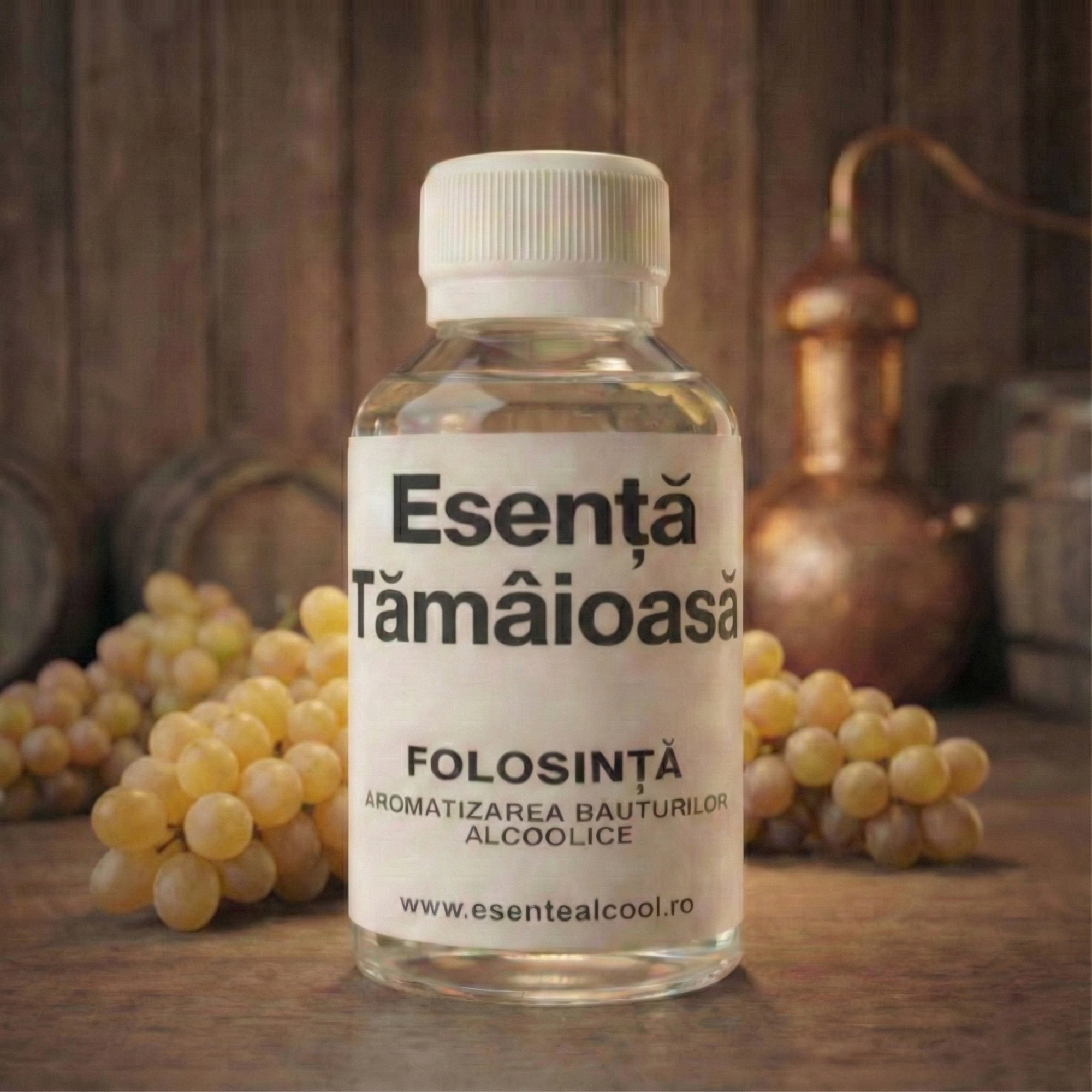 Esenta de Tamaioasa pentru aromatizarea vinului
