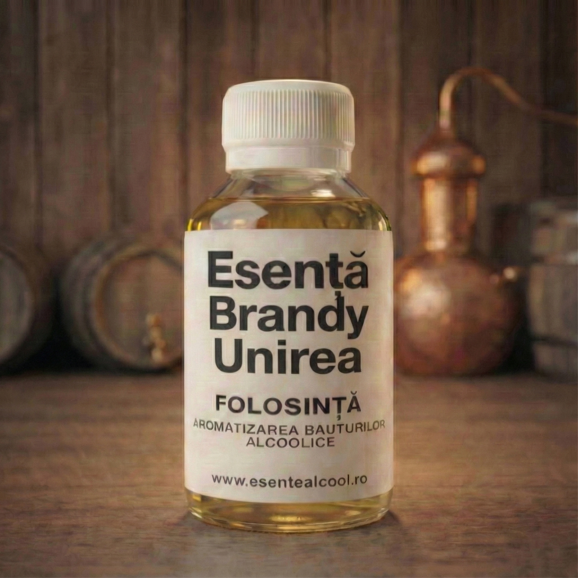 Esenta de Brandy Unirea pentru aromatizarea alcoolului